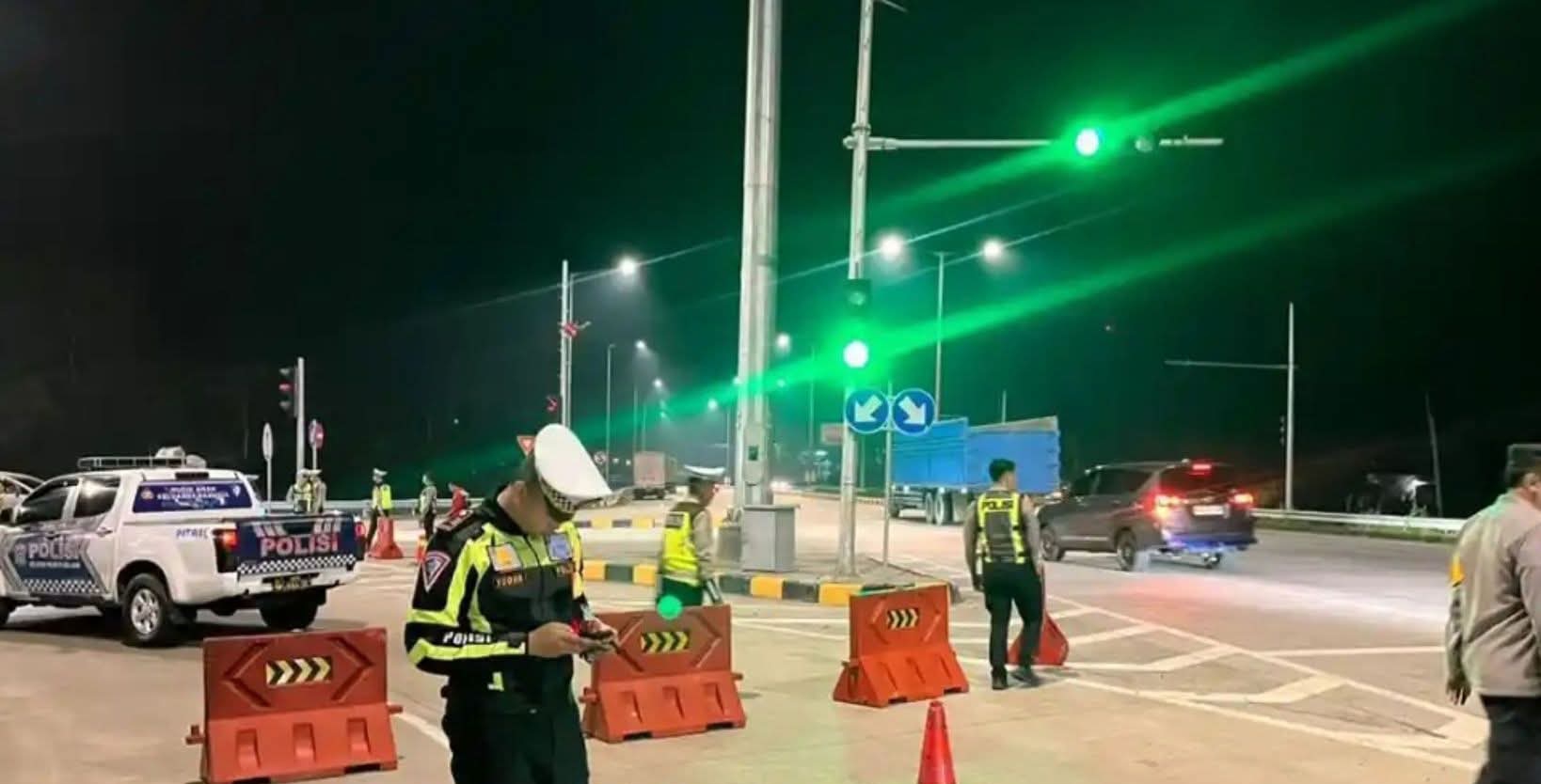 Arus Mudik Padat di Sumsel, Polda Jambi Tutup Sementara Tol Bayung Lencir Tempino