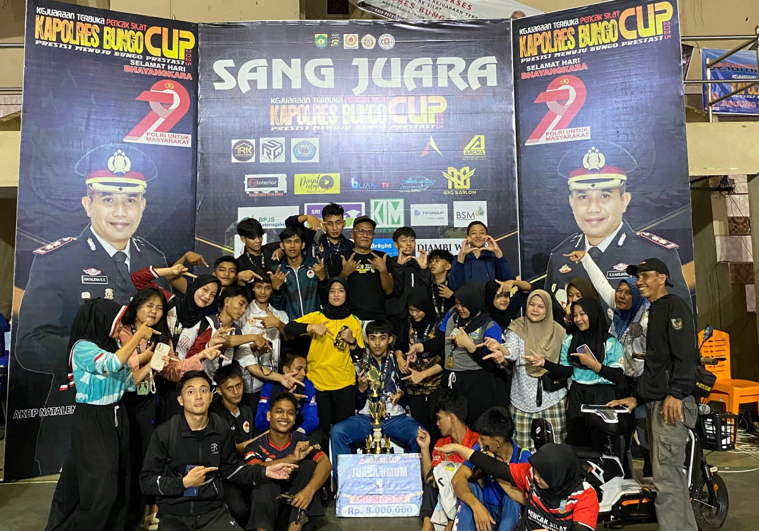 Juara Umum Kapolres Cup Bungo, IPSI Kota Jambi Siap Hadapi Porprov